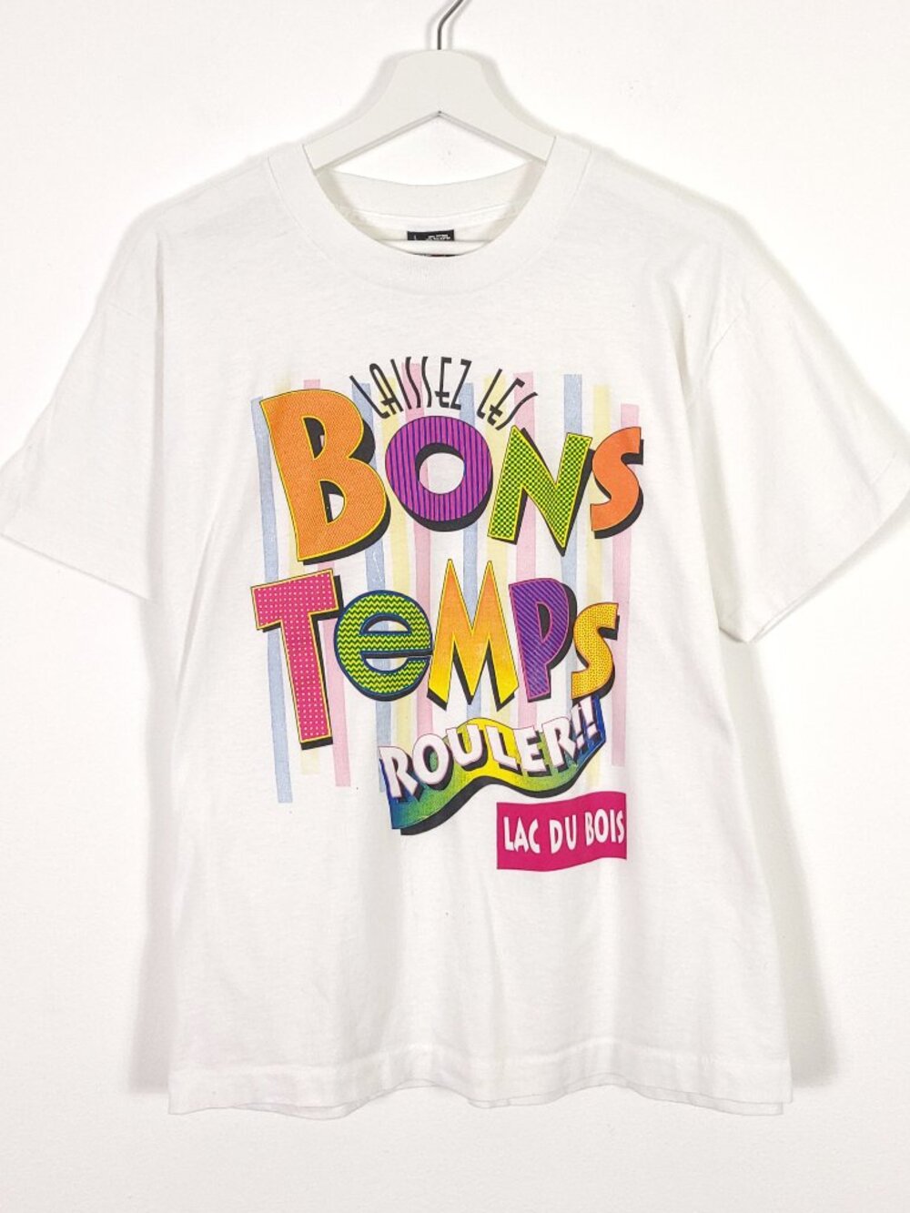 Vintage Bold Typography Graphic T Shirt